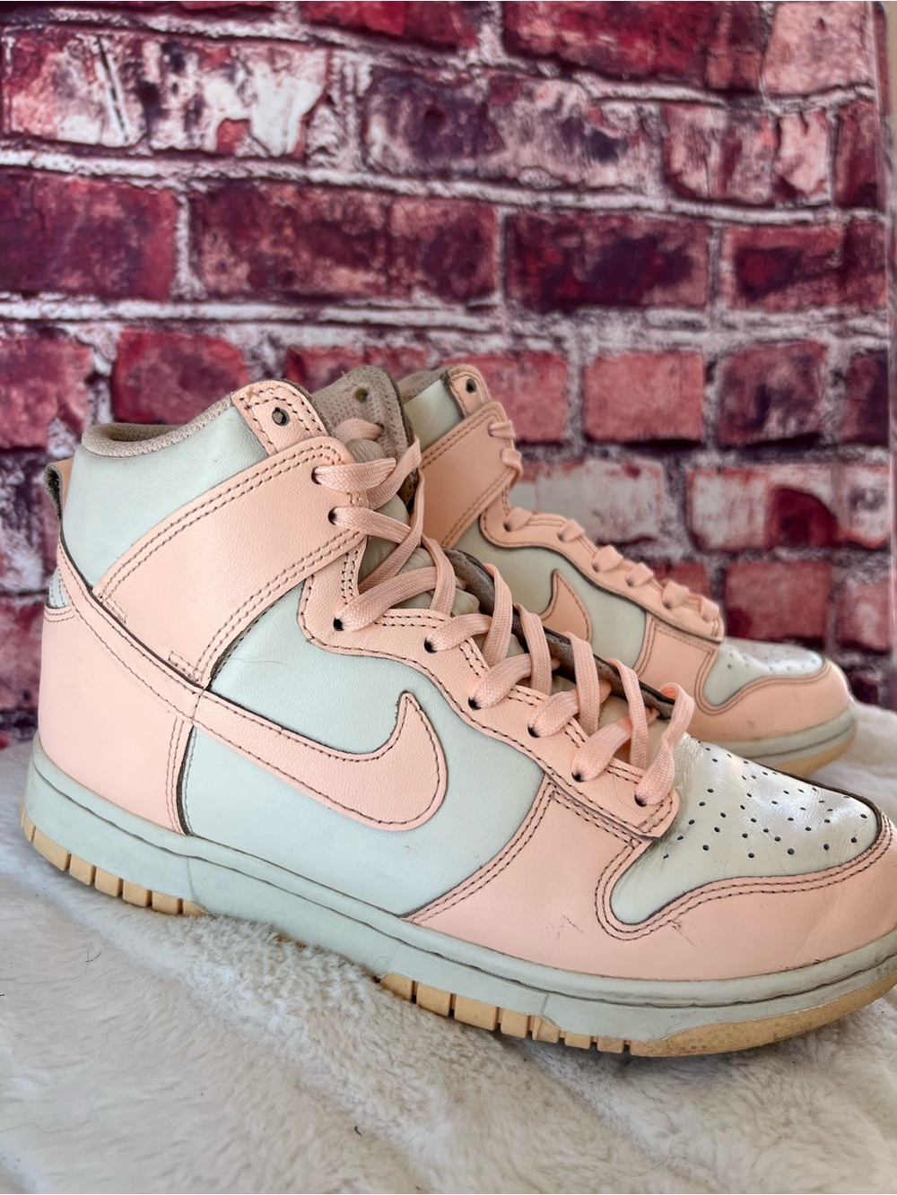 Nike Dunk High Crimson Tint Sail Pink Women's Sneakers